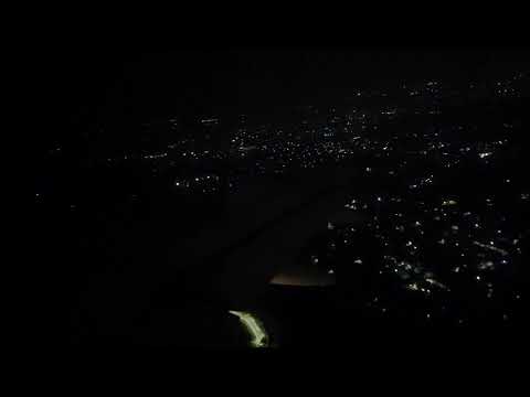 Takeoff from Lucknow at Night