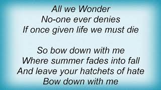 Kamelot - Serenade Lyrics