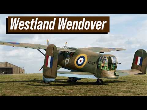 The Westland Wendover- A bastard child of a Lancaster and a Lysander.
