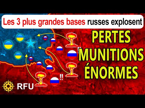 Bataille de Kostiantynivka finie avant de commencer, grands dépôts russes explosent la nuit | RFU