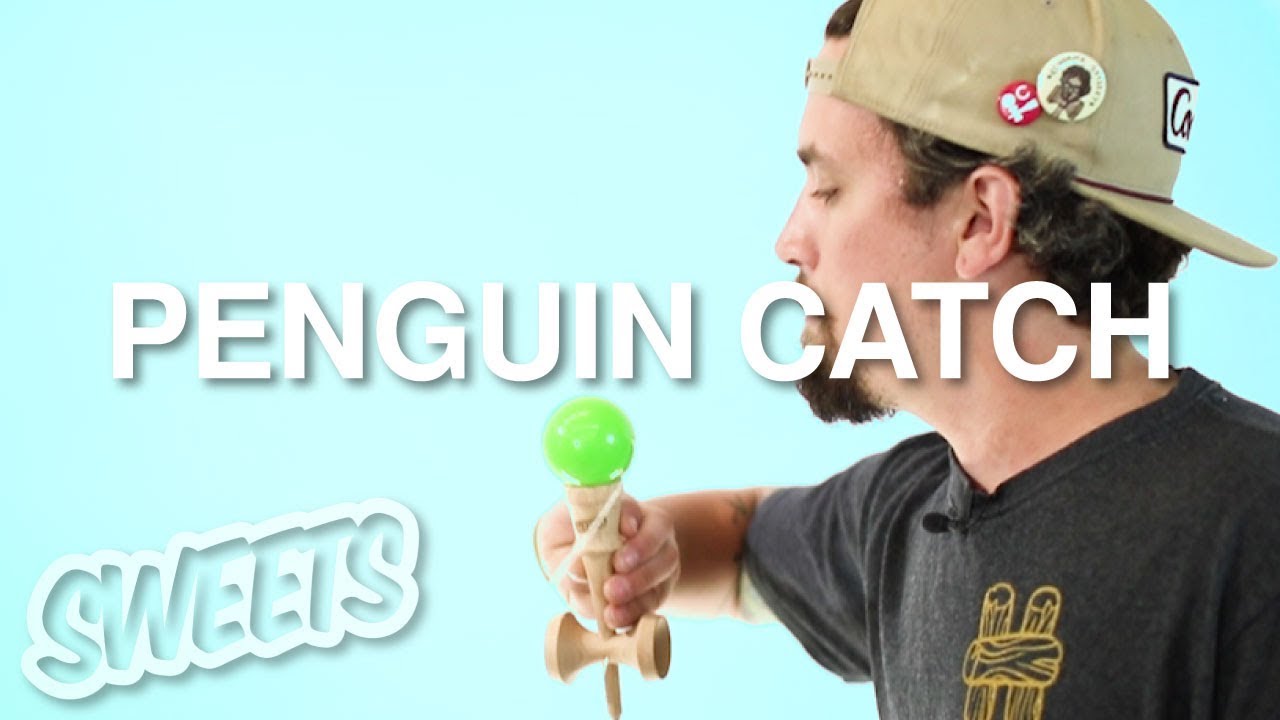 How to PENGUIN CATCH - Kendama Trick Tutorial - Sweets Kendamas