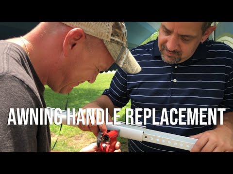 RV AWNING LIFT HANDLE REPLACEMENT | Quick and Easy Fix | RV DIY