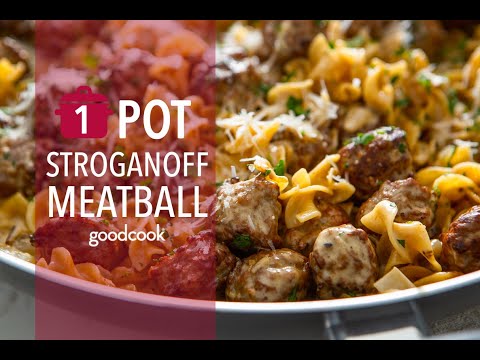 One-Pot Meatball Stroganoff