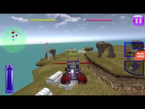 Flying Truck & Tank Air Attack Video