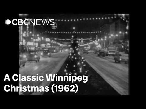 Flashback to 1962, when Portage Avenue was lit up for Christmas | From the CBC Archives