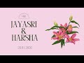 Jayasri Harsha Wedding 28 01 2026