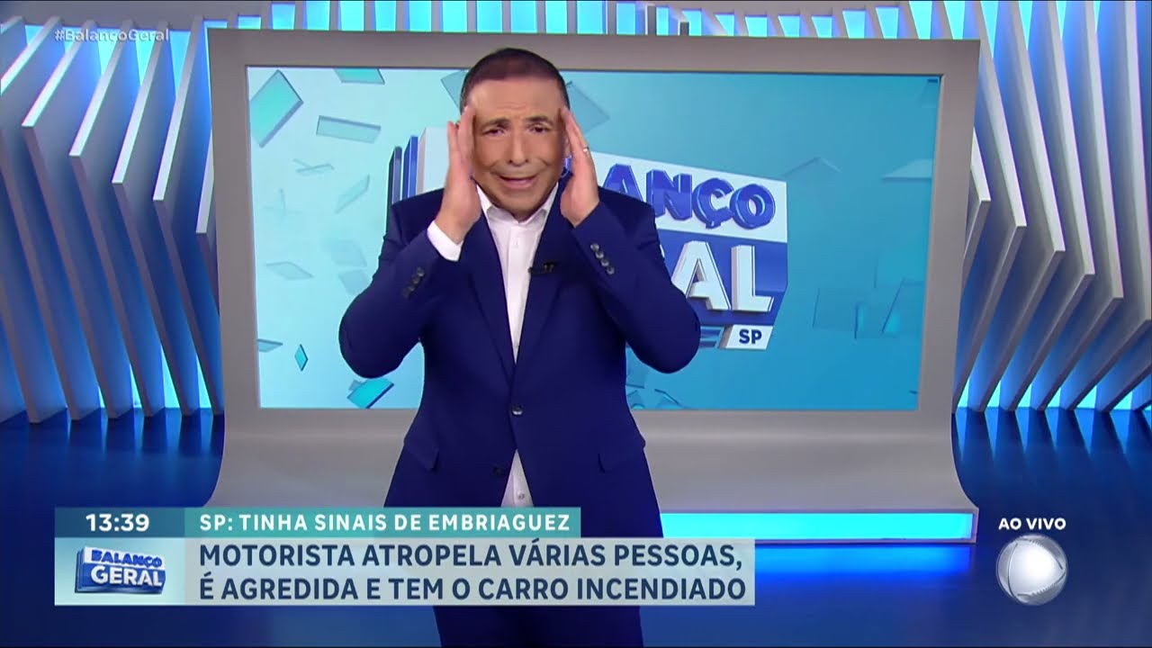 Tempestade de granizo em São Paulo deixa carros danificados | BALANÇO GERAL