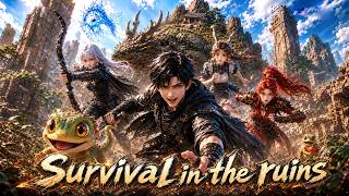 【DUB】Doom world! Beast tamer system, leads beast beauties, builds mobile castle, rules all! #anime