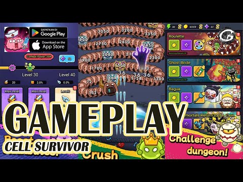 Cell Survivor Gameplay - Mobile Game (Android) - YouTube