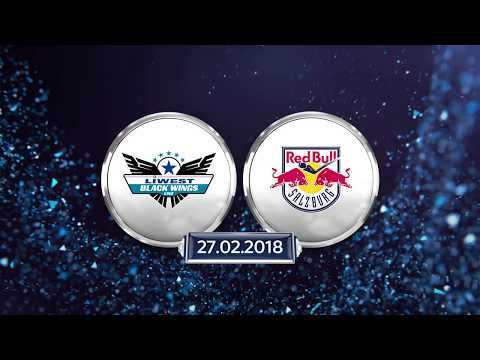 Erste Bank Eishockey Liga, 8. Pick Round: EHC LIWEST Black Wings Linz – EC Red Bull Salzburg 3:2