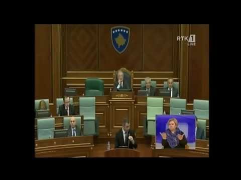 Kujtim Shala replik Fisnik Ismailit pj1 - Kuvendi Kosoves 03.04.2015