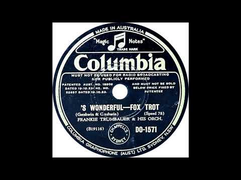 Frankie Trumbauer - 'S Wonderful