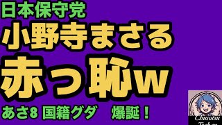 2026年4月15日【日本保守党】①定例会見で国民会議②小野寺まさる　超恥ずかしいw③あさ8で国籍グダ！④百田尚樹　「女は花摘んで歌ってろ」