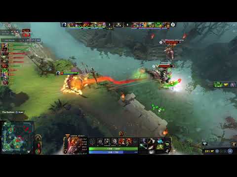 Nisha's Perspective - in his perfect rune steal using remnant | ESL One Berlin Major 2023 #dota2