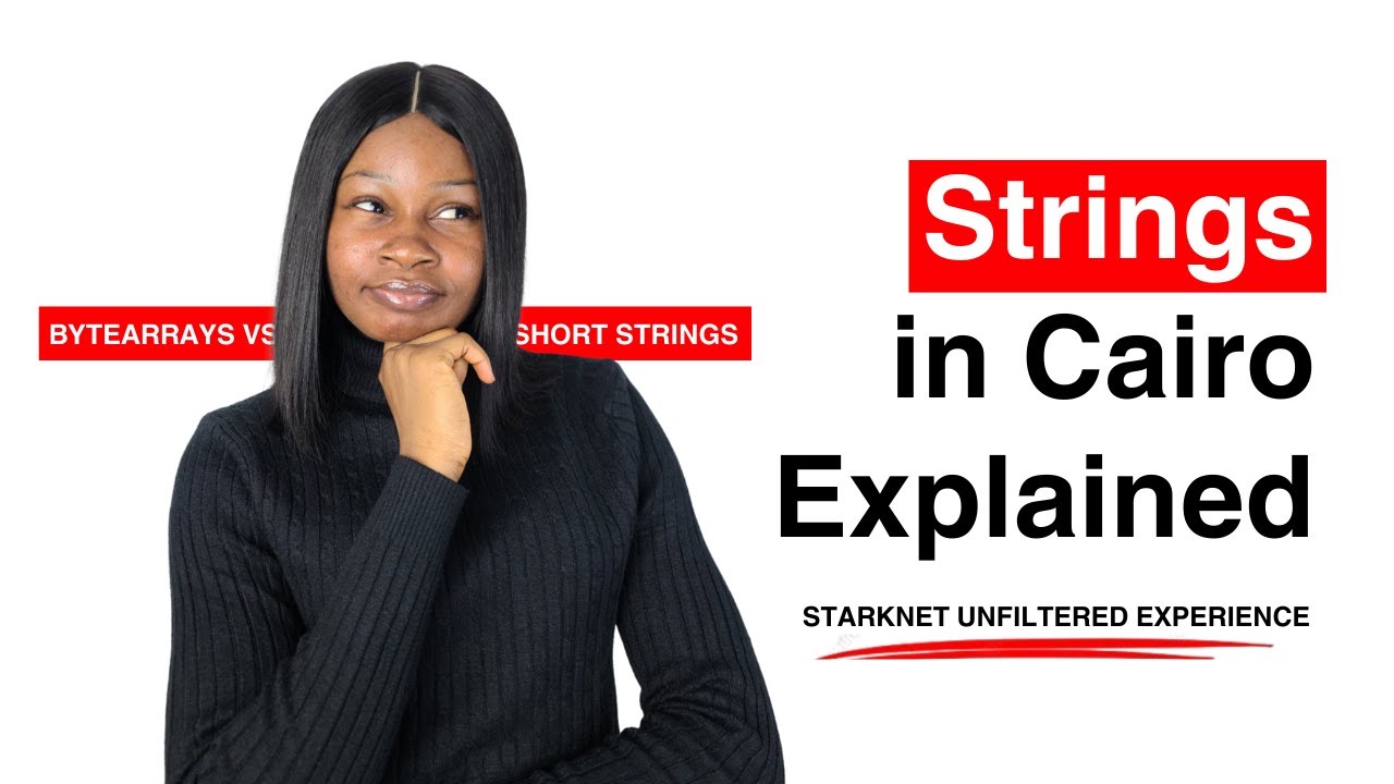 Short Strings vs Byte Arrays | Strings in Cairo Explained