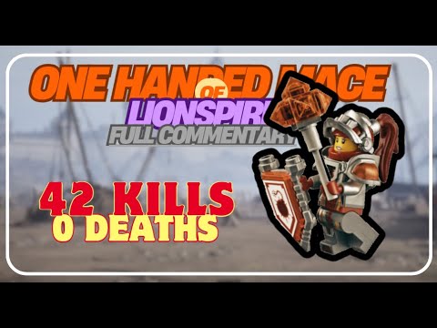 42 - 0 One handed mace of Lionspire | Full Commentary | Chivalry 2