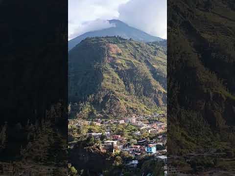 conocías? 🇪🇨🌎🏞️ #ecuador #naturaleza #turismo #Baños #Tungurahua #acantilados #rios #flores