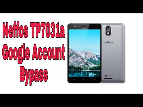 Neffos TP7031a Google Account Bypass