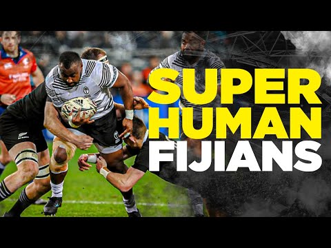 Super Human Flying Fijians | Fiji Rugby Bump Offs, Big Hits, And Beast Mode Moments
