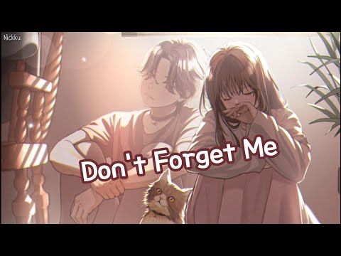 Nightcore ➻ Don't Forget Me (Nathan Wagner)