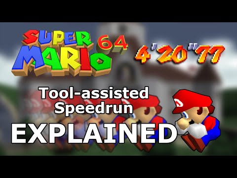 Super Mario 64 Tool-assisted speedrun world record explained