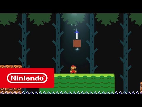 Super Mario Maker 2 - The Master Sword, new course parts and more! (Nintendo Switch)
