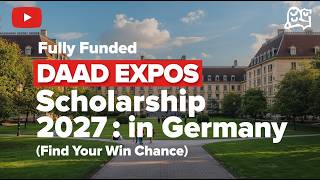Brimsom AI With Fully Funded DAAD EXPOS Scholarship 2027 in Germany : Find Your Win Chance