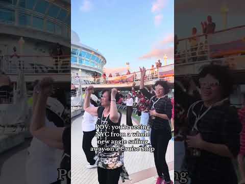 Thumbnail for #cruise #cruising #princesscruises #emeraldprincess #nyc #newyork #newyorkcity #cruiseship #ship
