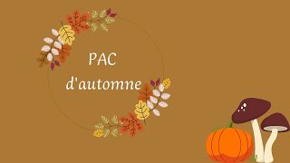 PAC d'automne