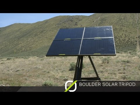 Boulder Solar Tripod - Setup Instructions