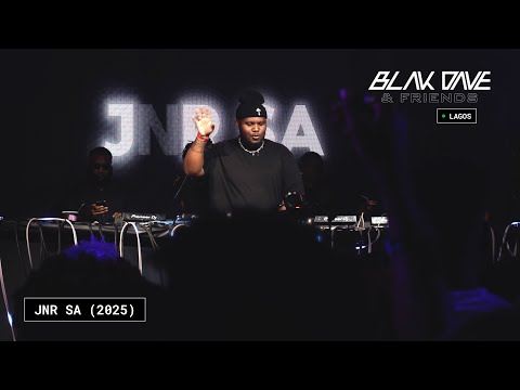 JNR SA Live at Blak Dave & Friends | 3 Step / Afro House DJ Set | Lagos 2025