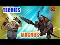 MAGNUS и TECHIES - Связка героев Dota 2 