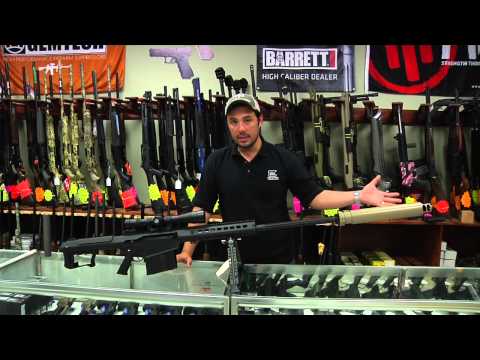 Barrett QDL suppressor for M107 M82 50BMG 50cal caliber: Rifle Silencer Review