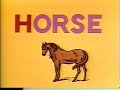 Sesame Street H Horse
