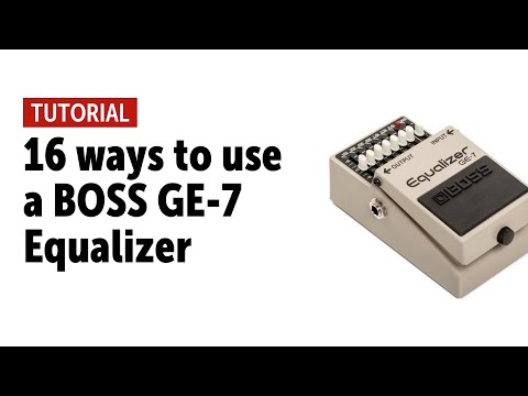 Boss GE-7 Equalizer (Black Label) 1981 - 1992 - Grey image 6