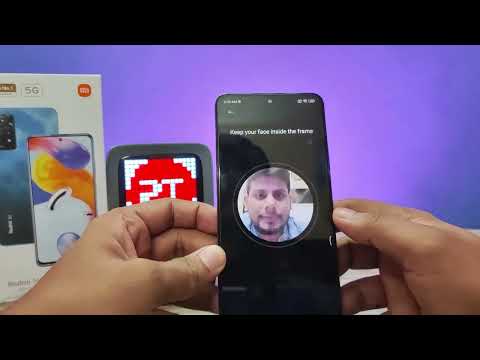 How to set Face Unlock in Redmi Note 11 Pro and Redmi Note 11 Pro Plus