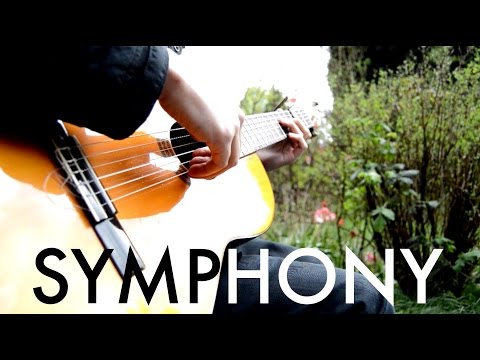 Symphony - Clean Bandit feat. Zara Larsson (Fingerstyle Acoustic Guitar by Justin Brown)TAB ONLINE!