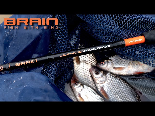 Вудилище фідерне Brain Apex 3.60m max 180g Відео