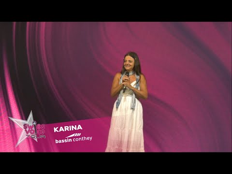 Karina - Swiss Voice Tour 2023, Bassin Centre, Conthey