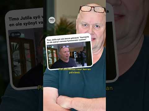 Timo Jutila laittoi elämäntapansa remonttiin