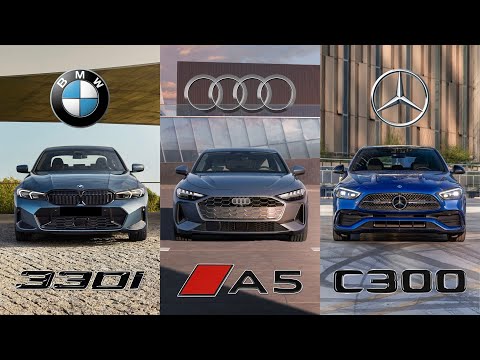 2025 Audi A5 Sedan vs BMW 3 Series vs Mercedes-Benz C-Class - Battle Royale!