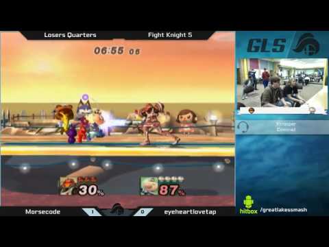 Fight Knight V Project M Singles - Morsecode (Samus) vs. eyeheartlovetap (Olimar)
