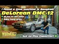 Back To The Future In Bangkok: I Find A DeLorean DMC-12 In Right Hand Drive & 46 KM On The Clock!
