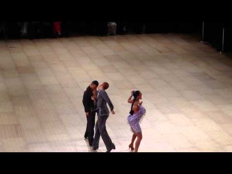 UK OPEN 2015  Maurizio Vescovo & Andra Vaidilaite & Neil Jones - CHACHA