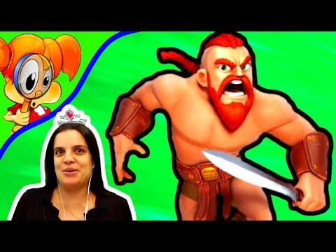 БолтушкА ВеселушкА и сильные Герои защищают Замок в Castle Crush! #206 ИГРЫ и Прохождения для ДЕТЕЙ