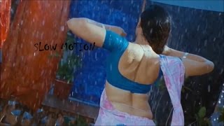 Anuya hot & wet body show in rain SLOW MOTION