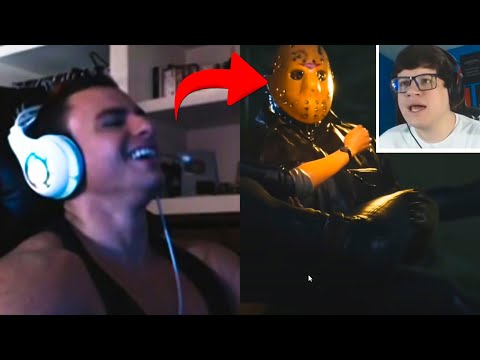 SUPER XANDÃO REAGINDO A GAMES EDUU - friday the 13th game