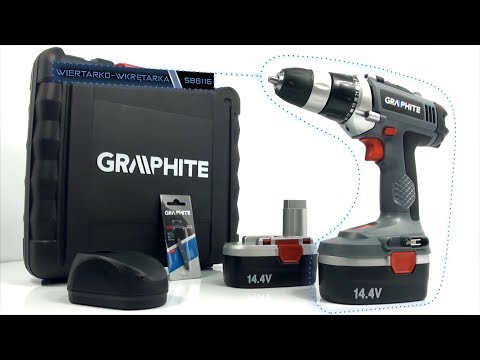 Graphite Odciąg Drožlių ir pjuvenų siurblys 1100 W 50 l video