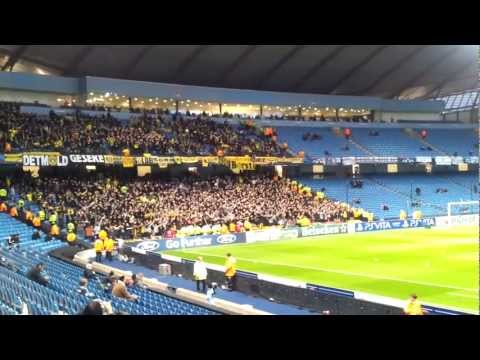 Borussia Dortmund supporters before the  Champions league game with Manchester city HD 03.10.2012