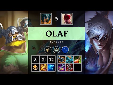 Olaf Jungle vs Lee Sin - EUW Challenger Patch 25.19